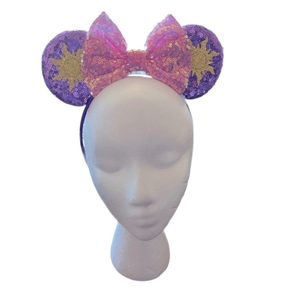 Women’s Disney Inspired Tangled Themed Minnie Ears - NWOT - Picture 5 of 5